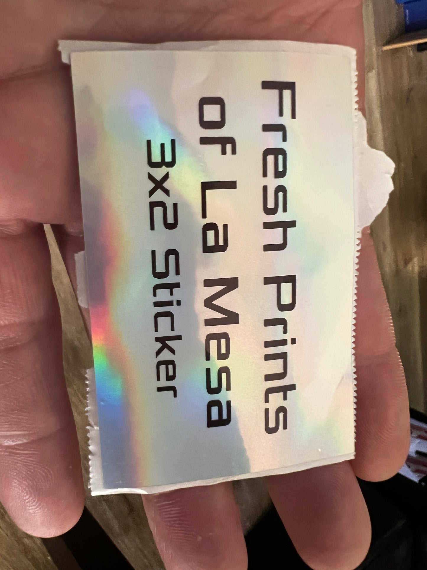 Custom 3x2" Rectangle Sticker 50 Pack
