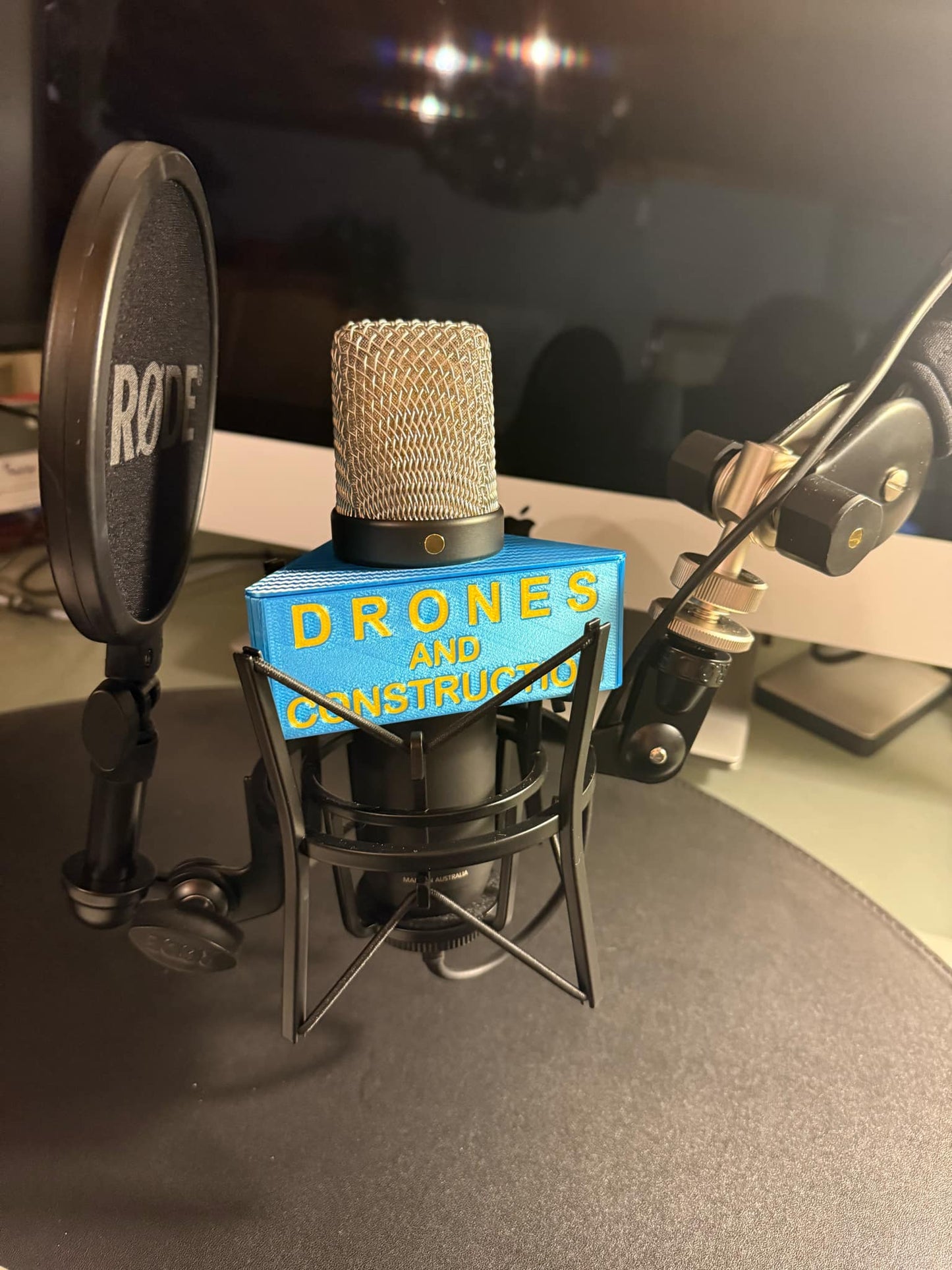 Custom Microphone Flag