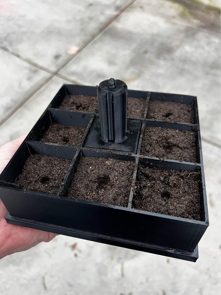 Garden Plant Seed Starter Germination Station for 9 seedlings